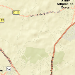 Saint-Sulpice-de-Royan Street Map