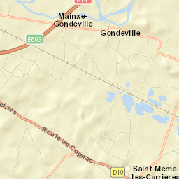 Saint-Même-les-Carrières Street Map