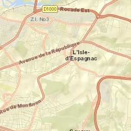 Soyaux Street Map