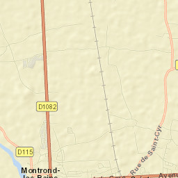 Saint-André-le-Puy Street Map