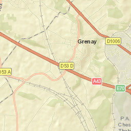 Grenay Street Map