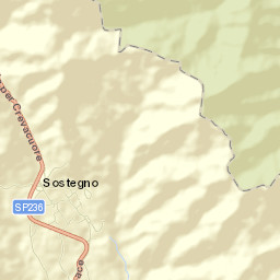 Sostegno Street Map