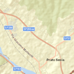 Prato Sesia Street Map