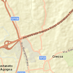Cressa Street Map