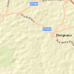 Divignano Street Map