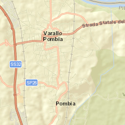 Varallo Pombia Street Map