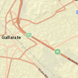 Gallarate Street Map