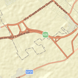 Mozzate Street Map