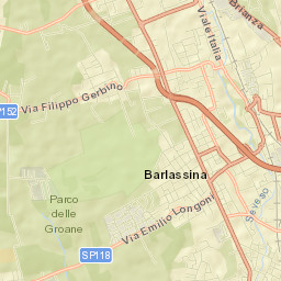 Barlassina Street Map