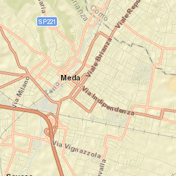 Seveso Street Map