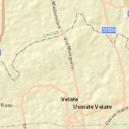 Camparada Street Map