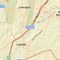 Usmate-Velate Street Map