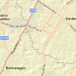 Bernareggio Street Map