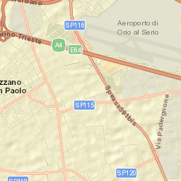 Orio al Serio Street Map