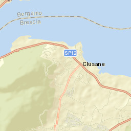 Clusane Street Map