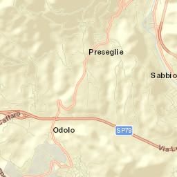 Preseglie Street Map