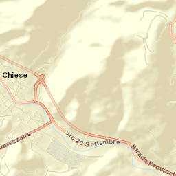 Sabbio Chiese Street Map