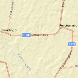 Bressanvido Street Map