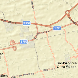 Sant'Andrea Street Map
