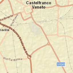 Castelfranco Veneto Street Map