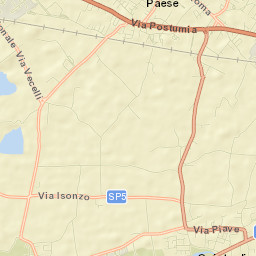 Paese Street Map