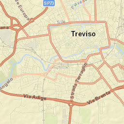 Treviso Street Map