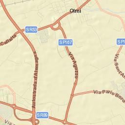 San Floriano-Olmi Street Map