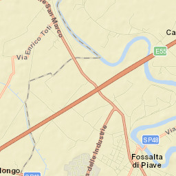 Fossalta di Piave Street Map