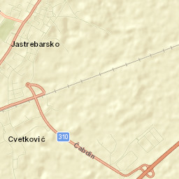 Jastrebarsko Street Map