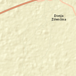 Donja Zdenčina Street Map