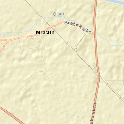 Mraclin Street Map