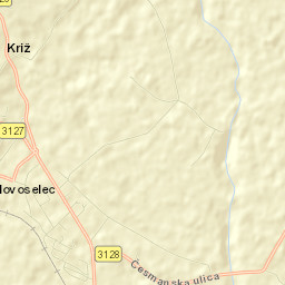 Novoselec Street Map