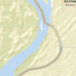 Apatin Street Map