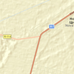 Nova Crnja Street Map