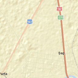 Comuna Şag Street Map