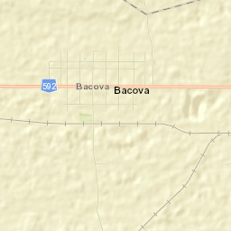 Bacova Street Map