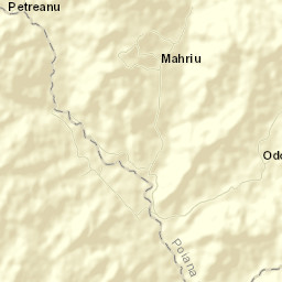 Comuna Poiana Cristei Street Map
