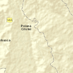 Poiana Cristei Street Map