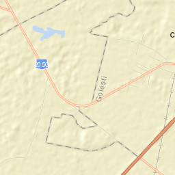 Goleşti Street Map