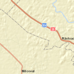 Milcovul Street Map