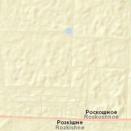 Roskoshnoye Street Map