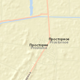Prostornoye Street Map