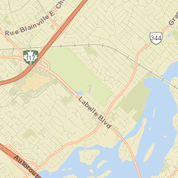 Sainte-Thérèse Street Map