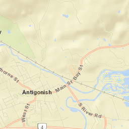 Antigonish Street Map