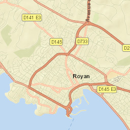 Royan Street Map