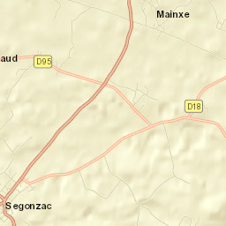 Segonzac Street Map