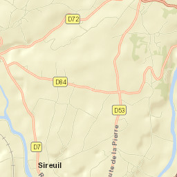 Sireuil Street Map