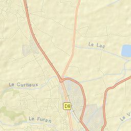 Savigneux Street Map