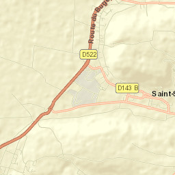 Saint-Savin Street Map
