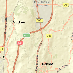 Sonnaz Street Map